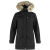北极狐女士充绒外套保暖舒适户外休闲百搭时尚经典品质 Black M