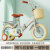 盟石儿童自行车3-4-6-8-10-12岁小孩宝宝小学生男女可折叠单车脚踏车 一键折叠灰+静音轮+后座 16寸   六一儿童节礼物