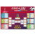 桦帆2024卡塔尔亚洲杯装饰赛程表海报对阵表足球世界杯宣传海报对阵表 亚洲杯赛程表竖版-红色款 室内背胶撕开即贴 145*210cm