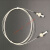 隐形光纤线 自粘隐形透明光缆光纤延长线皮线光钎线光纤线尾纤光 透明白 30m