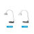 助听器标准导声管/易联Easywear细导声管 纳米/XL耵聍挡板 易联Easywear细导声管/右（1.4）2号