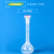江玻 塑料容量瓶液体分装定容液定量实验室摇瓶 塑料容量瓶500ml 