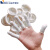 厂家直销乳胶手指套白色一次性无粉尘纹绣美甲指套电子工业手指套 500克（约830个）