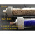 净化管有机玻璃干燥管气路脱烃脱水管气体混合器气相色谱配件清洁 中管接8mm快拧 304材质PT螺