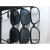 定制男士电焊眼镜焊工墨镜气焊防护镜工业打磨劳保镜护目镜玻璃镜 868平光/透明 209深墨色