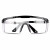 丰六安全防护眼镜实验室防飞溅抗冲击护目镜优质防雾款深蓝色