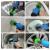 电动清洁刷刷头厨房重油污地毯家用刷锅神器 绿色球形刷