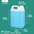 加厚食品级塑料扁桶方桶酒桶油桶油壶密封桶5升5kg2.5公斤10L 3L半透明-加厚款