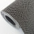 赫钢 PVC镂空地垫 塑胶防滑垫 S型防水垫地毯 厚4.5*宽1.2米*1米/价 灰色
