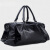 LEROGENI2024款旅行包男士手提包大容量旅游健身包商务皮质时尚休闲 黑色常规商务手提包  大