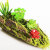 卞伶园林青苔苔藓摆件树皮橱窗创意装饰造布景手工热带雨林植物角设计 30厘米枯枝草坪