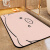 氧气硅新款家用地板垫洗手间垫子浴室门口强吸水门垫小脚垫yl 粉红猪猪 60x120cm