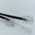 弹簧线PU伸缩螺旋线缆国标铜芯电缆线黑色电源线 白色4芯30米