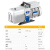 真空泵VRD系列双级旋片式VRD-4/8/16/24/30工业泵电动抽气泵 VSV-20  现货直发