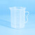 顶郝 刻度杯 塑料烧杯 实验室器皿 塑料量杯 1000mL2个 