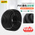 百舸 PVC阻燃塑料波纹管 黑色加厚电线电缆绝缘穿线软管 黑外径50内径40mm/25米 加厚 BGL0848