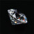 MOJY人造钻石裸石D色圆形莫桑石 戒指珠宝首饰镶嵌仿DIY碳化硅石 3.0mm 1粒 (约10分)