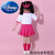 迪士尼（Disney）六一儿童演出服啦啦队幼儿园爵士舞蹈服可爱小学生运动会表演新款 玫红色蓬蓬裙 110