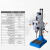 骁熊 立钻自动进刀齿轮式立式钻床高精度钻攻两用机 ZS-40BPS备件T196