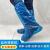 一次性鞋套防水雨天加厚长筒养殖场靴套防滑户外漂流耐磨塑料脚套 透气膜靴套(10只装)
