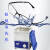 德瑞超声波清洗机80W小型眼镜首饰手表五金工业清洗器DRMS07 MS07B机网篮送支架