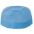 利力维特江固定制安全帽内衬一次性吸汗透气工地头套白色蓝色 19寸蓝色双筋100只1包