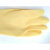 越秀山加厚牛筋纯乳胶橡胶工业套耐用防滑防水耐酸碱厨房洗碗手套 10双手套 L
