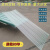 XMSJ加厚透明瓦阳光瓦FRP阳光板采光带雨棚屋顶阳光房树脂纤维彩亮瓦 1.0毫米3米长[5张起发不含运]