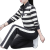 诺诗登品牌运动服套装女2024春季新款时尚休闲半拉链立领卫衣跑步两件套 黑色 M(推荐80-95斤)