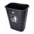 垃圾桶大号长方形无盖餐厅家用厨房塑料大容量商用垃圾分类垃圾桶 分类桶长方形60L(请备注颜色)