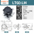 XYZR轴位移平台四轴手动升降台光学移动精密微调滑台LTP/LT60/90 LT90-LM-2