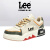 Lee2024新款韩版男士休闲鞋时尚潮流拼接系带运动板鞋增高鞋子男潮鞋 橄榄绿 42