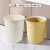 厨房垃圾桶大容量加大号厨余专用桶卫生间卧室客厅高颜值 2个混装18升奶油白+活力黄省12.