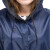 稳斯坦 WF022 男女户外长款雨衣 风衣式连体自行车电动车保安站岗建筑工地 藏青色-均码