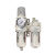 气源处理器AC3010-03二联件过滤器SMC型油水分离器调压阀给油雾器 AC4010-044分/手动排水