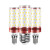 led灯泡E14小螺口E27玉米灯照明超亮水晶吊灯三色变光灯 E27螺口超亮7W白光
