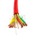 承琉行车专用9芯电缆线带钢丝1.5/2.5/4/6平方龙门电动葫芦电源控制线 国标包检3/D7106/D71.5红色