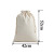 定制帆布束口袋米袋布袋定制大米包装袋小米土壤袋沙石取样袋定制 30斤装空白平底米袋42*52 其他