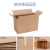 纸箱包装盒邮政纸盒搬家打包箱加硬纸板盒纸壳半高箱子 三层普通 5号(290mmx170mmx190mm)100个