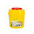 医疗废物利器盒锐器盒一次性医院黄色圆形方形针头小型垃圾桶 圆形6.5L