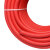 烈焰 氧气胶管高压耐寒焊接工业软管氧气管 内径6*壁厚3mm 红色 50米/卷