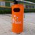 景区铁工业风个性创意垃圾桶户外室外果皮箱大容量公园高颜值 82*40厘米
