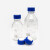 相液流动相瓶1000ml透明丝口瓶液相色谱溶剂瓶HPLC蓝盖试剂瓶 棕色2000ml备注几孔蜀牛