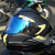 3C认证摩托车头盔男女全覆式机车安全头盔四季蓝牙全盔骑行 机甲黑白 XXL码