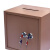 飓程 存储设备 小型保险箱 保险柜保管箱 45*35*30金色 单位：个