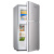 奥克斯电冰箱家用大容量三开门冰箱宿舍出租屋迷你小冰箱小型双门冷藏冷冻节能省电冰箱 BCD-80K88L 新品一级能效