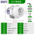 管道风机强力换气扇卫生间工业管道抽风机斜流增压厨房排风扇 10寸插电款款【接管250mm】