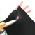 勋狸粑半碳化纤维电焊毯空调铜管接焊渣挡火布垫电焊防火棉布灭火毯 厚度55%mm 黑色100*100cm