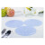 茶花（CHAHUA）隔热垫碟盘子碗垫居家隔热板防烫垫防烫板 一包三片 颜色随机
