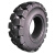 凸乐 叉车实心轮胎 优质橡胶胎面,高强度钢筋加强圈 18*7-8 一条
